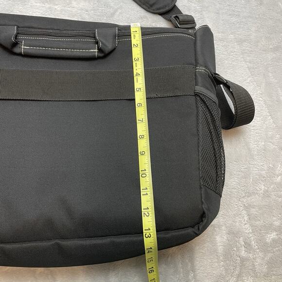 Palo Alto University Computer Messenger Bag 16"x3.5"x13" Black Owl Deluxe School - Picture 14 of 16